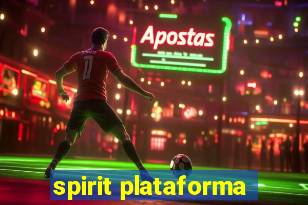 spirit plataforma