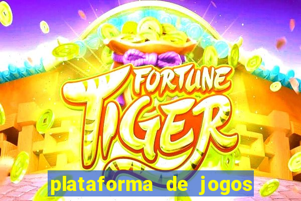 plataforma de jogos nova pagando no cadastro