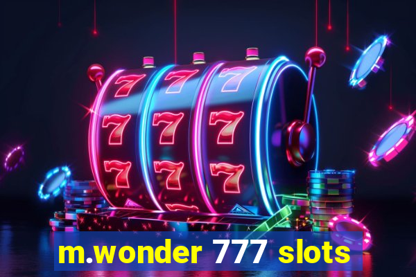 m.wonder 777 slots