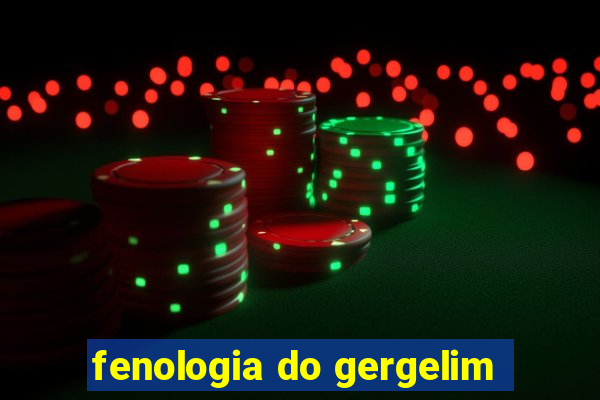 fenologia do gergelim