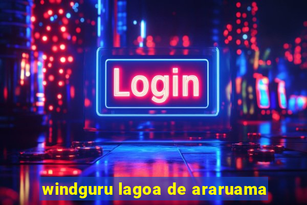 windguru lagoa de araruama