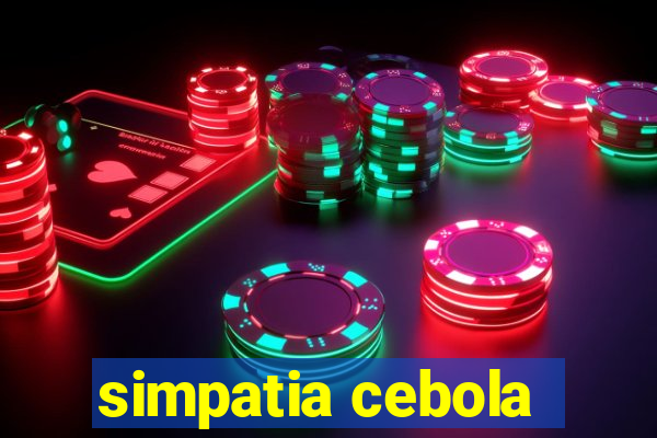 simpatia cebola