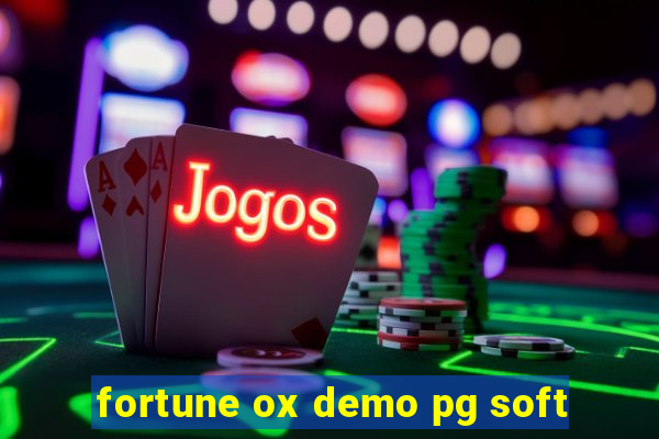 fortune ox demo pg soft