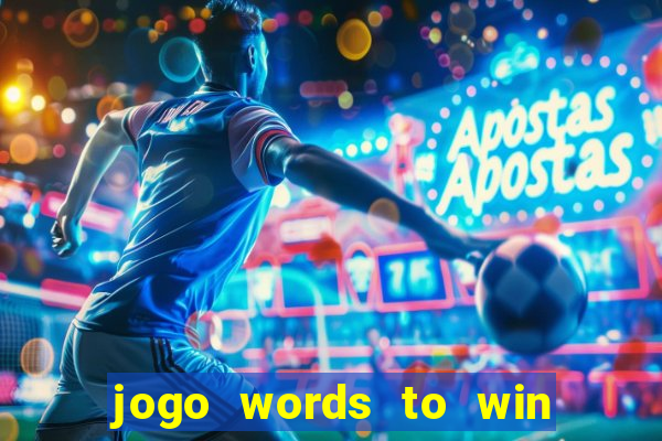 jogo words to win paga mesmo