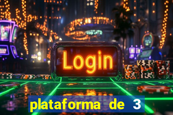 plataforma de 3 reais pg