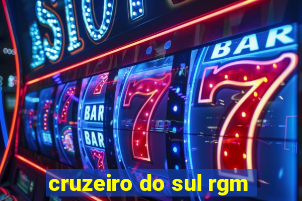 cruzeiro do sul rgm