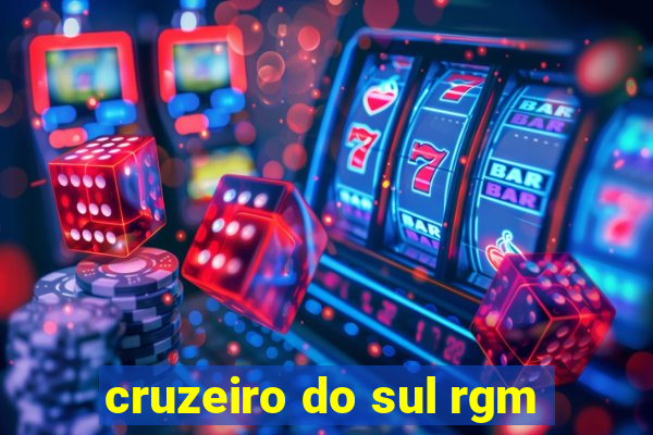 cruzeiro do sul rgm