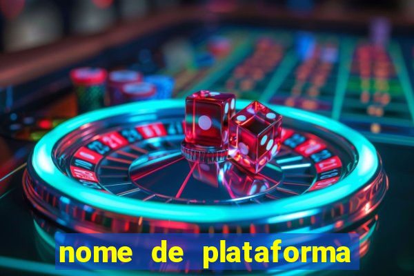 nome de plataforma de jogos