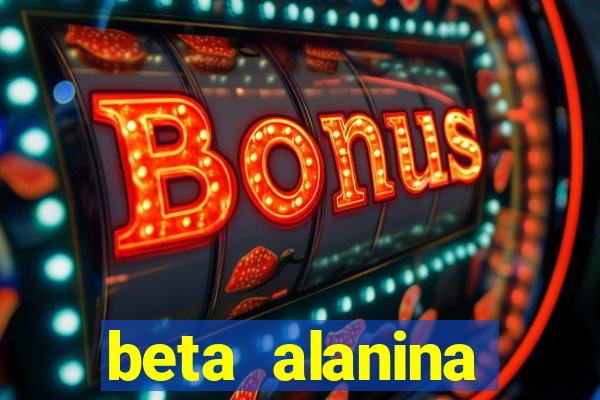 beta alanina aumenta a pressao