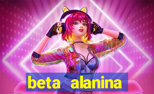 beta alanina aumenta a pressao