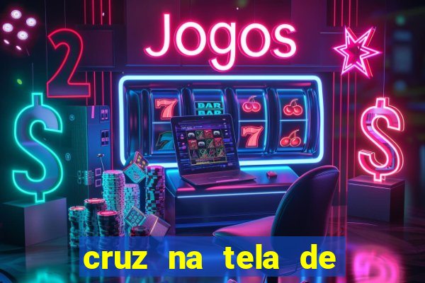 cruz na tela de cruz das