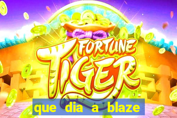 que dia a blaze paga o cashback