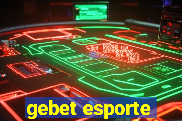 gebet esporte