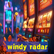 windy radar