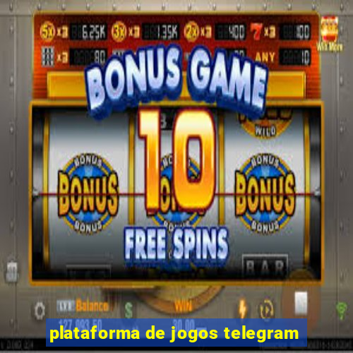 plataforma de jogos telegram