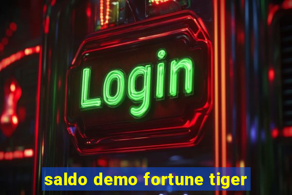 saldo demo fortune tiger