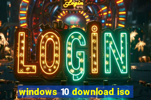 windows 10 download iso