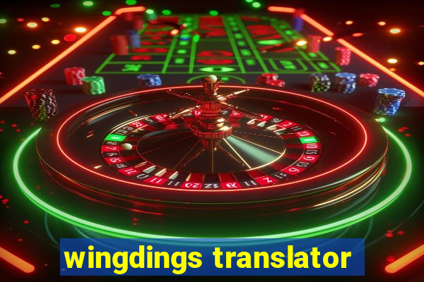 wingdings translator