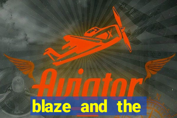 blaze and the monster machines logo font