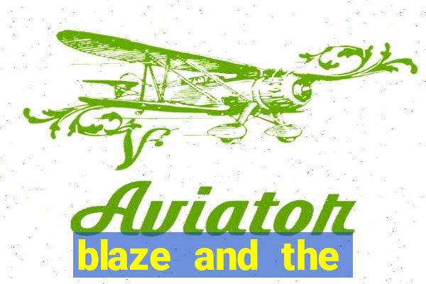 blaze and the monster machines logo font