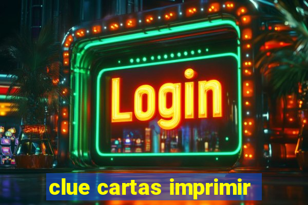 clue cartas imprimir