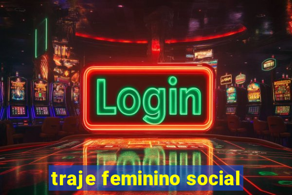 traje feminino social