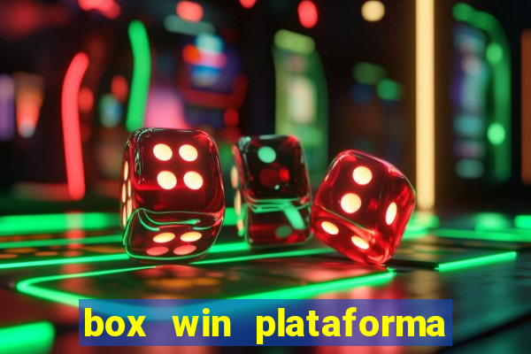 box win plataforma de jogos