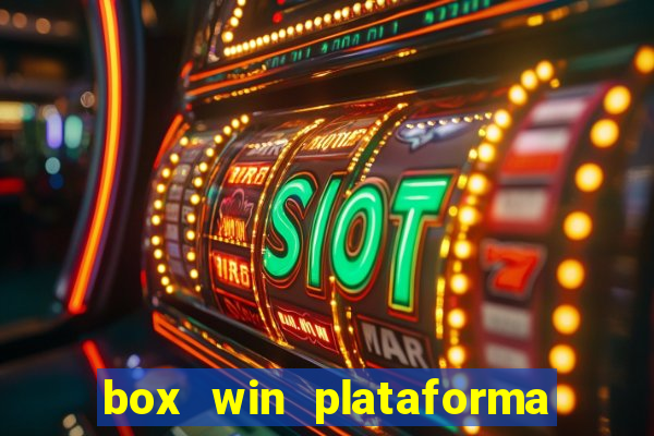 box win plataforma de jogos