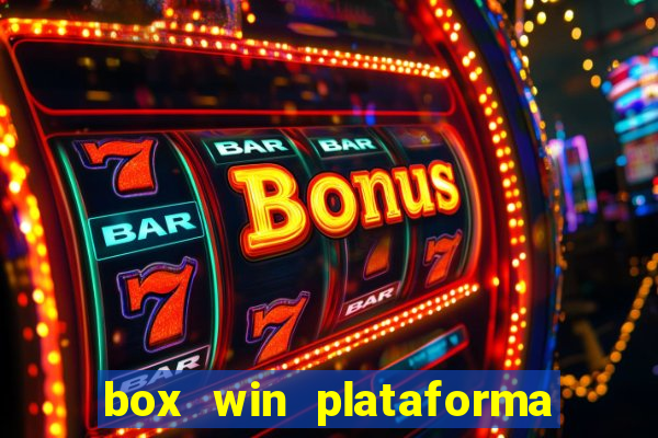 box win plataforma de jogos