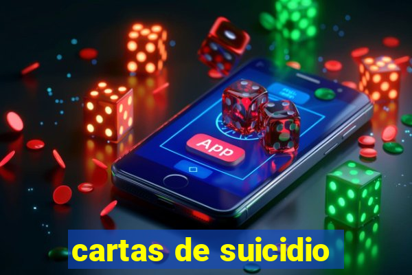 cartas de suicidio