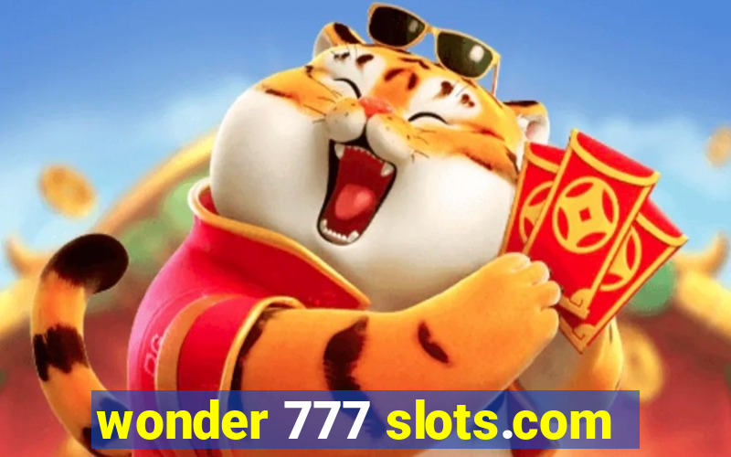 wonder 777 slots.com