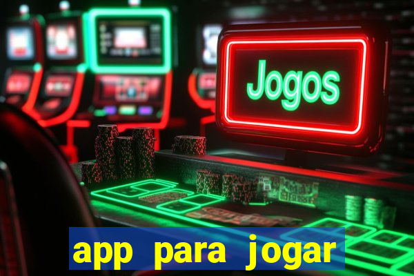 app para jogar jogo do bicho