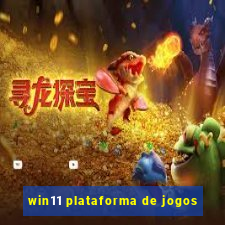 win11 plataforma de jogos