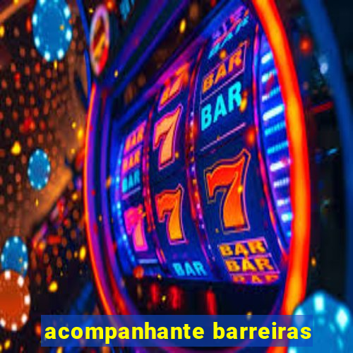 acompanhante barreiras