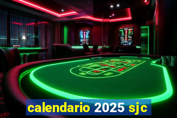 calendario 2025 sjc