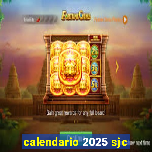 calendario 2025 sjc