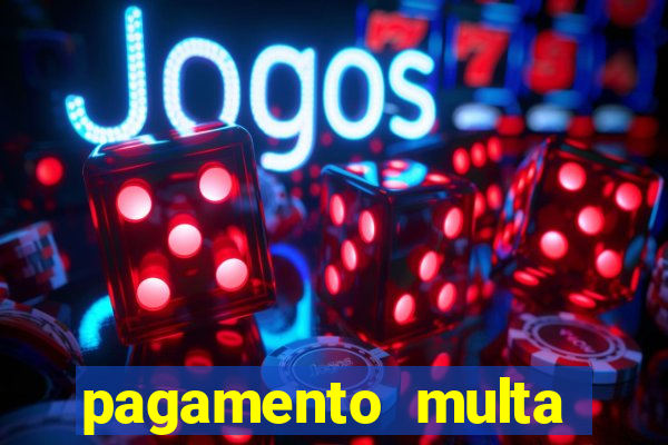 pagamento multa detran mg