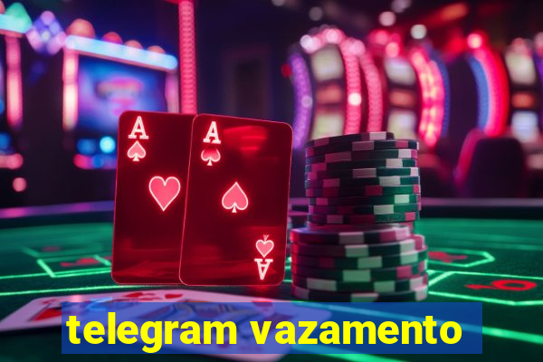 telegram vazamento