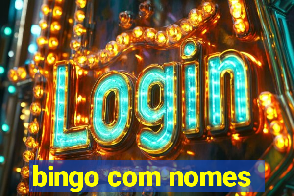 bingo com nomes