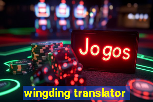 wingding translator