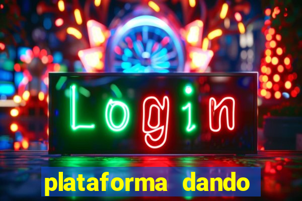 plataforma dando bonus de cadastro