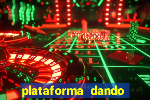 plataforma dando bonus de cadastro