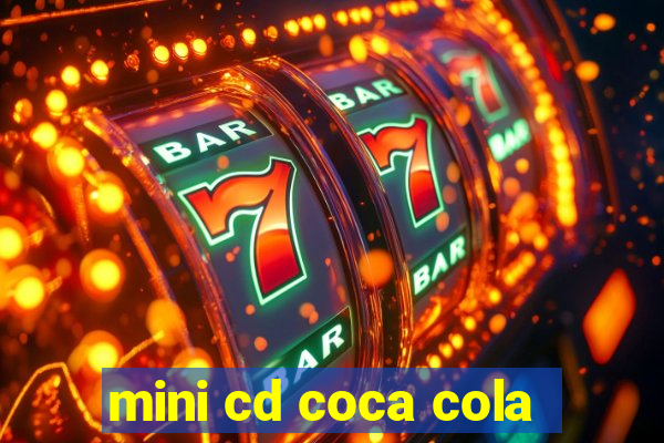 mini cd coca cola