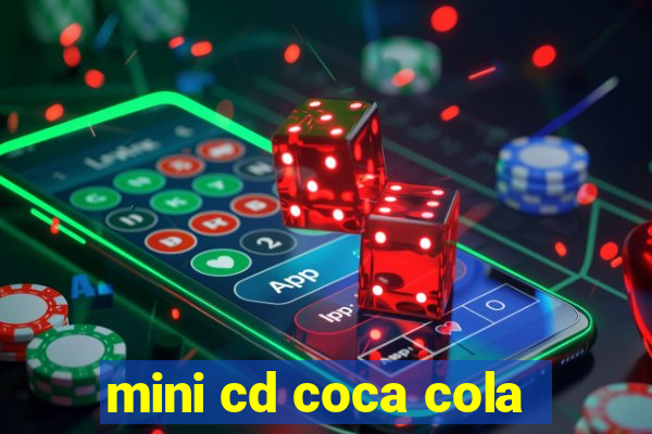 mini cd coca cola