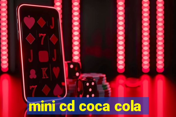 mini cd coca cola