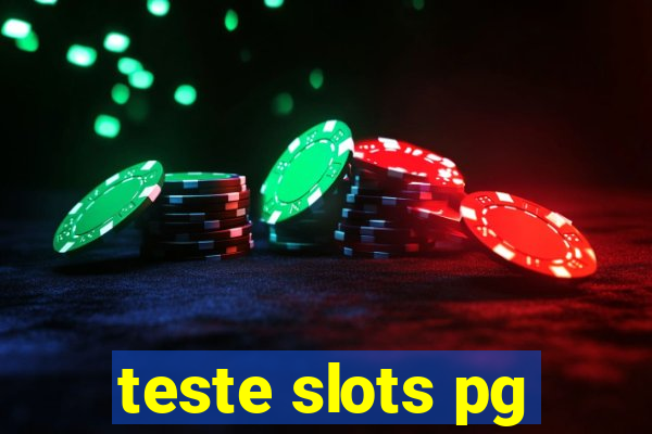 teste slots pg