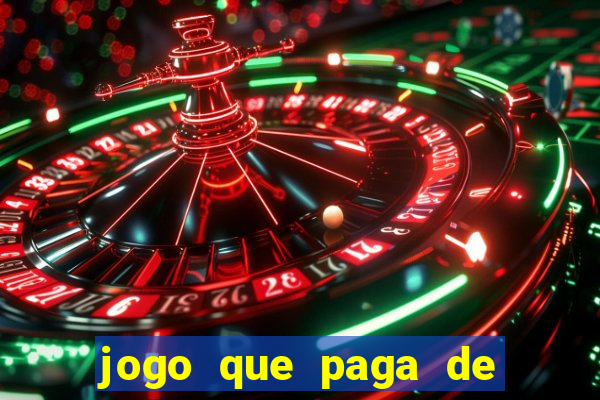 jogo que paga de verdade no pix sem depositar nada