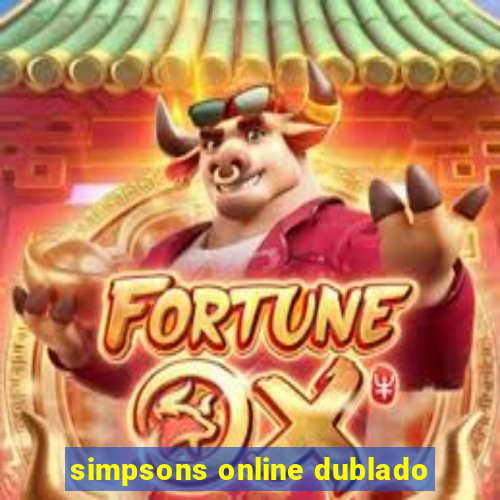 simpsons online dublado