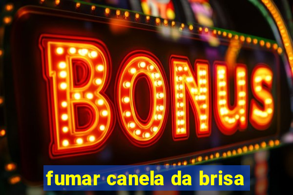 fumar canela da brisa