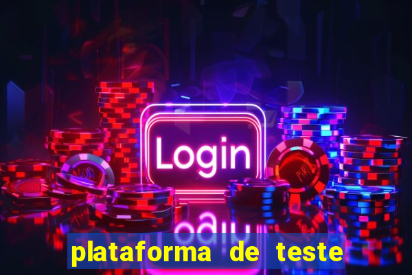 plataforma de teste pg demo